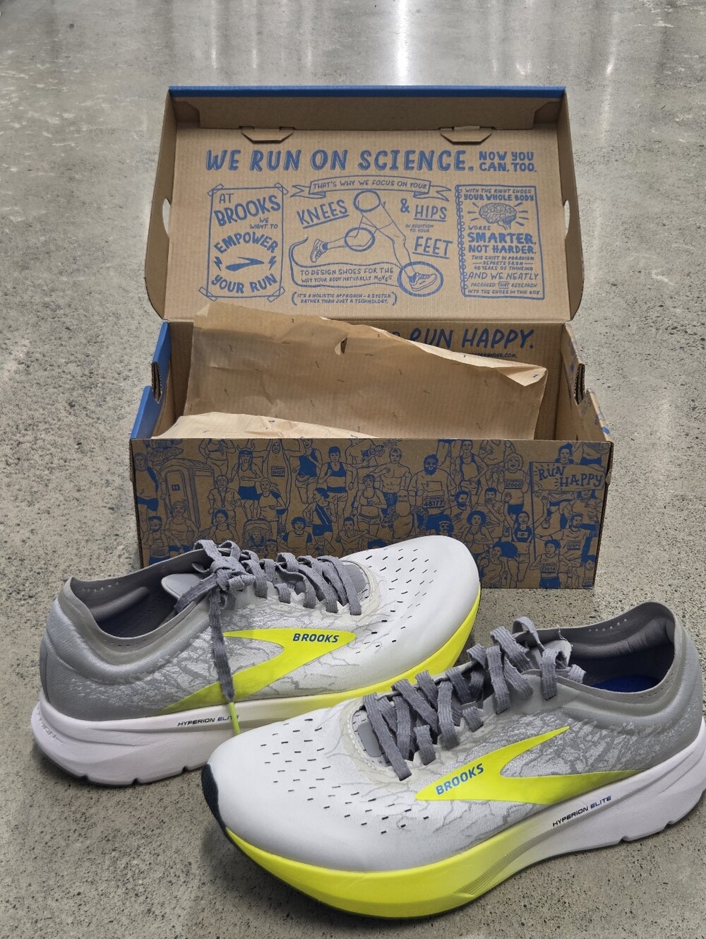 Brooks Hyperion Elite 1st Gen Rare Carbon Running Shoes Men’s 8.5 New w/ Box